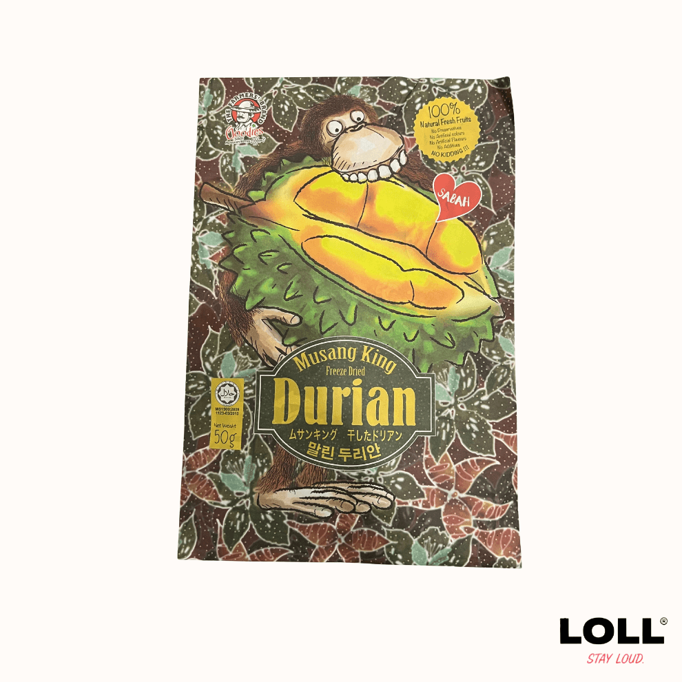 Freeze Dried Musang King Durian Freeze Dried Musang King Durian